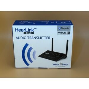 HearLink PLUS Audio Transmitter Bluetooth Qualcomm aptX Low Latency Long BT5805A